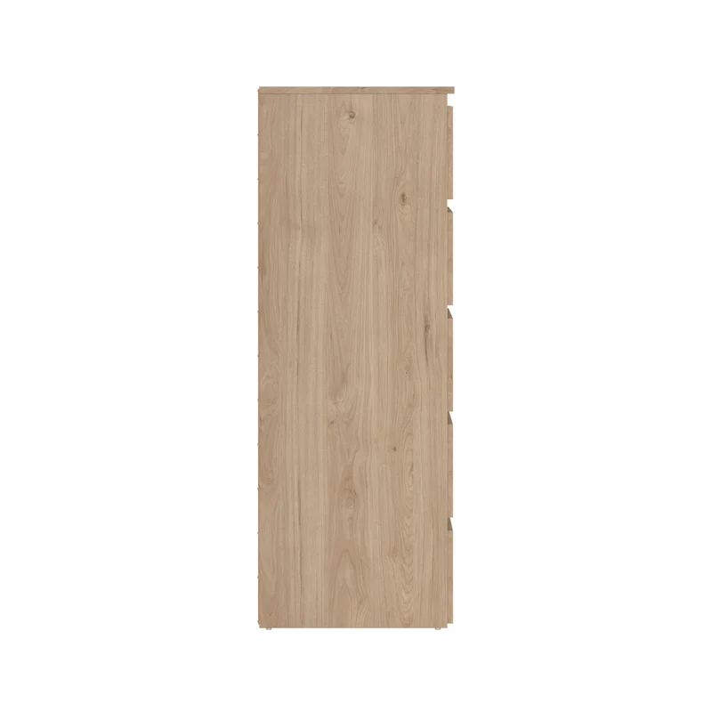 Maise Kommode H:114 x B:65 x T:41 cm mit 5 Schubladen in Eichenoptik