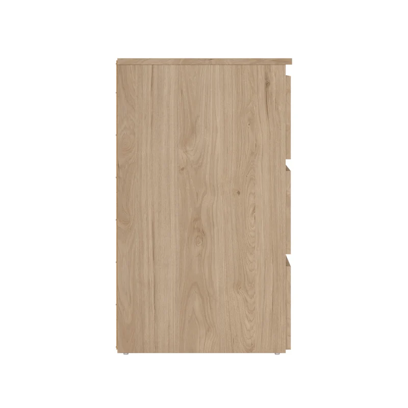 Maise Kommode H:70 x B:70 x T:41 cm mit 3 Schubladen in Eichenoptik