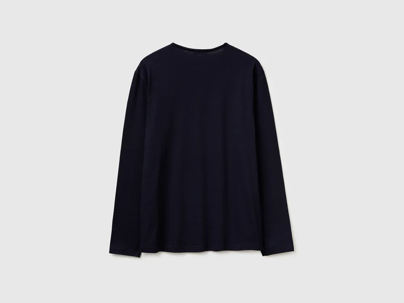 T-Shirt mit Henley-Ausschnitt