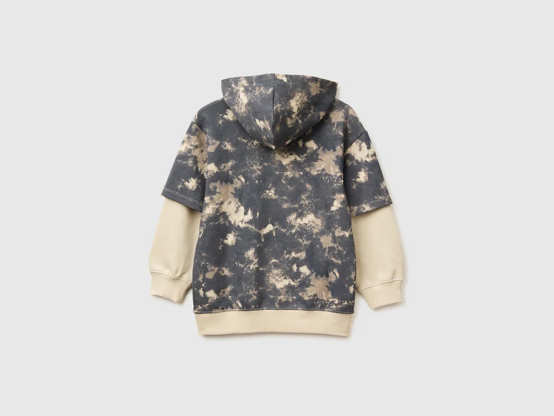 Oversized bedrucktes Sweatshirt