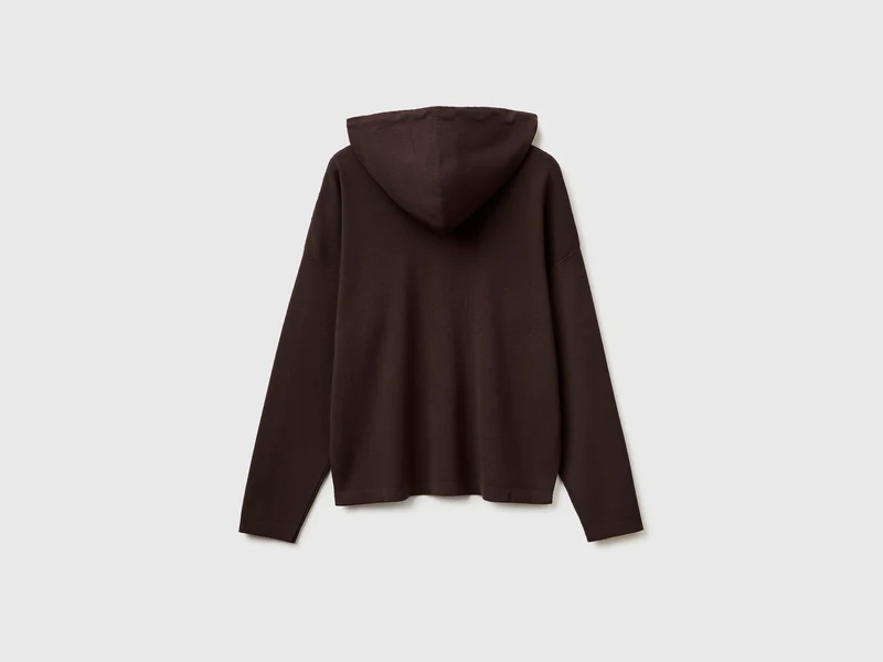 Oversize-Pullover mit Kapuze