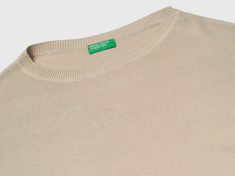 Hochwertiger Oversize-Pullover aus Baumwolle
