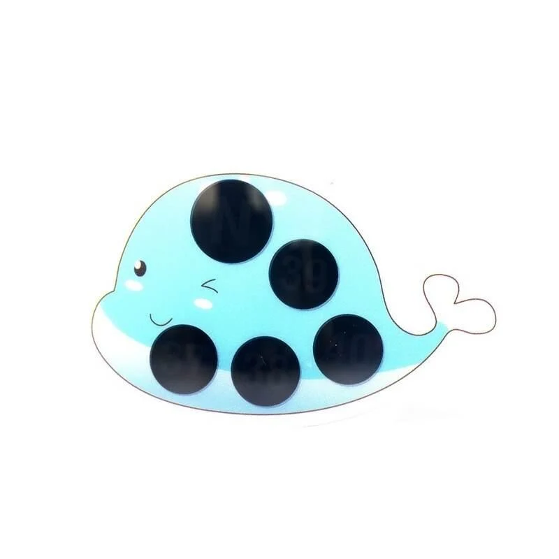 Cartoon Baby Thermometer Sticker - Cute Health Tracker