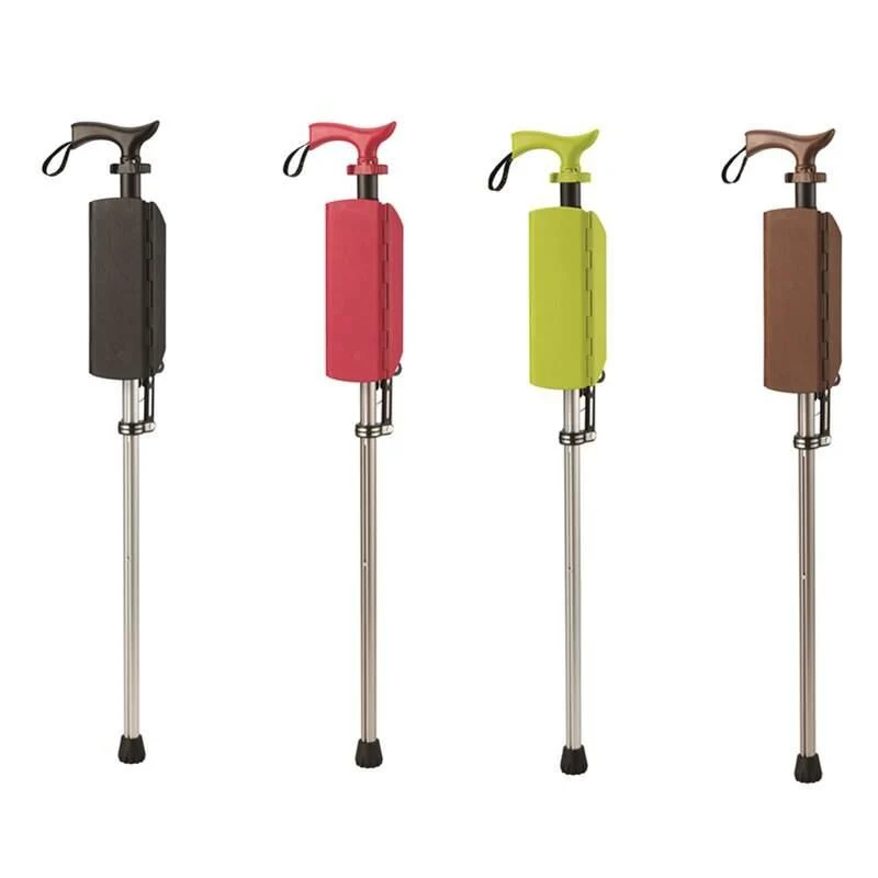 Foldable Walking Chair - Portable Mobility Aid for Seniors