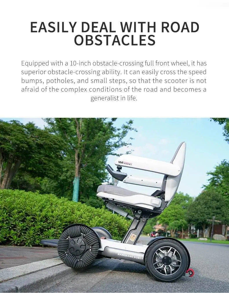 Foldable Electric Wheelchair - Modern Mobility Scooter
