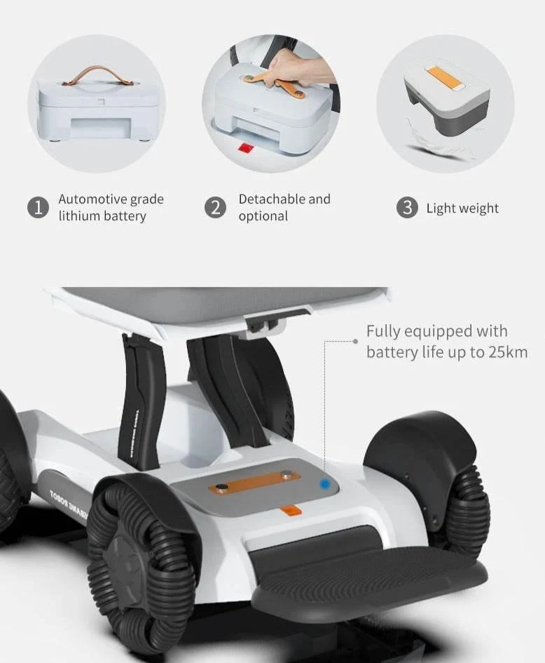 Foldable Electric Wheelchair - Modern Mobility Scooter