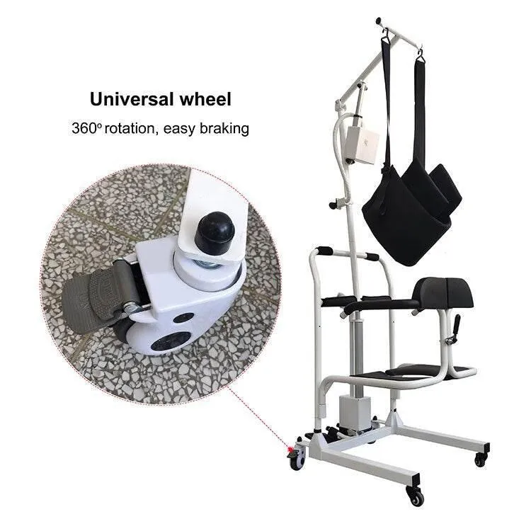 Hydraulic Patient Lift Chair - Comfortable Medical Assist Lift