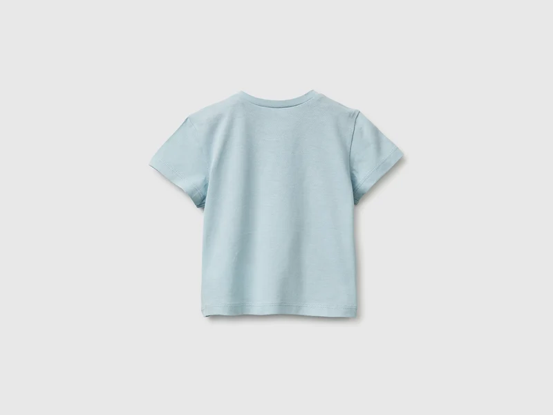 Bio-Baumwoll-T-Shirt mit Aufdruck