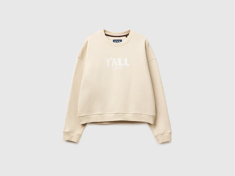 Sweatshirt mit Western-Print