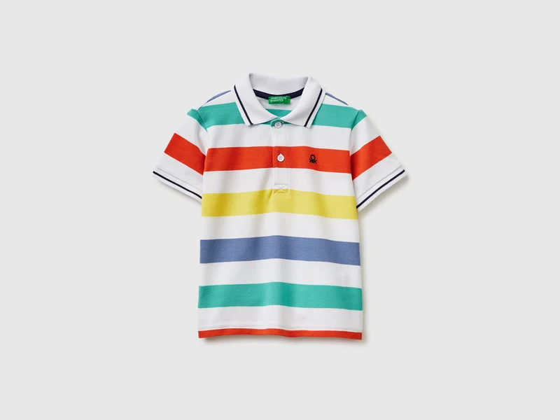 Gestreiftes Poloshirt