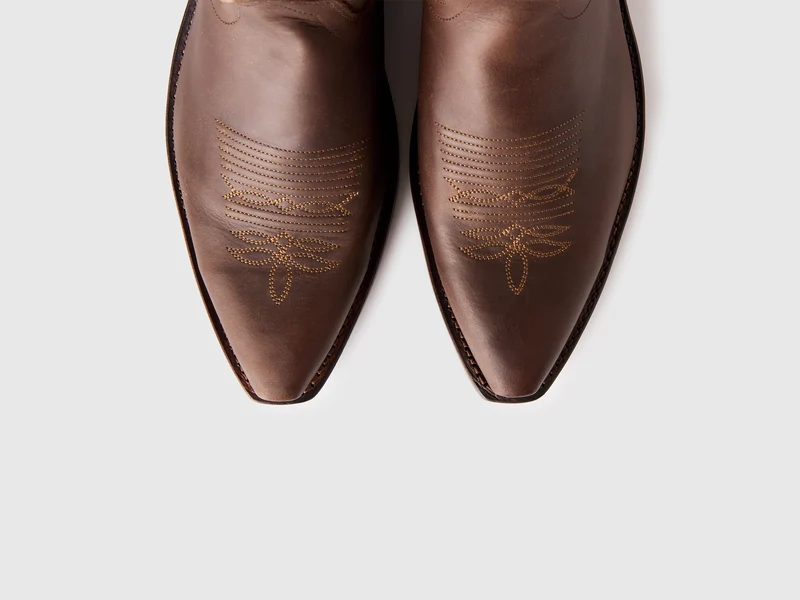 Braune texanische Stiefel