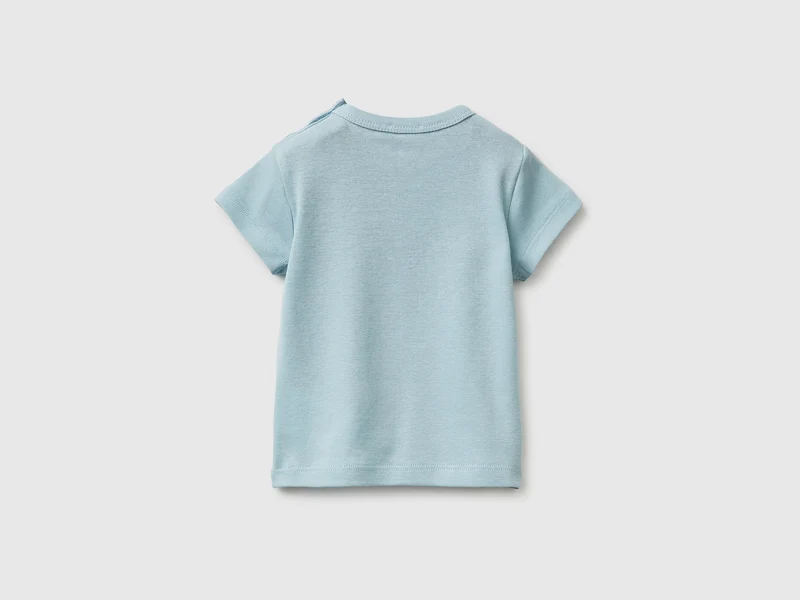 T-Shirt aus Bio-Baumwolle mit Logodruck