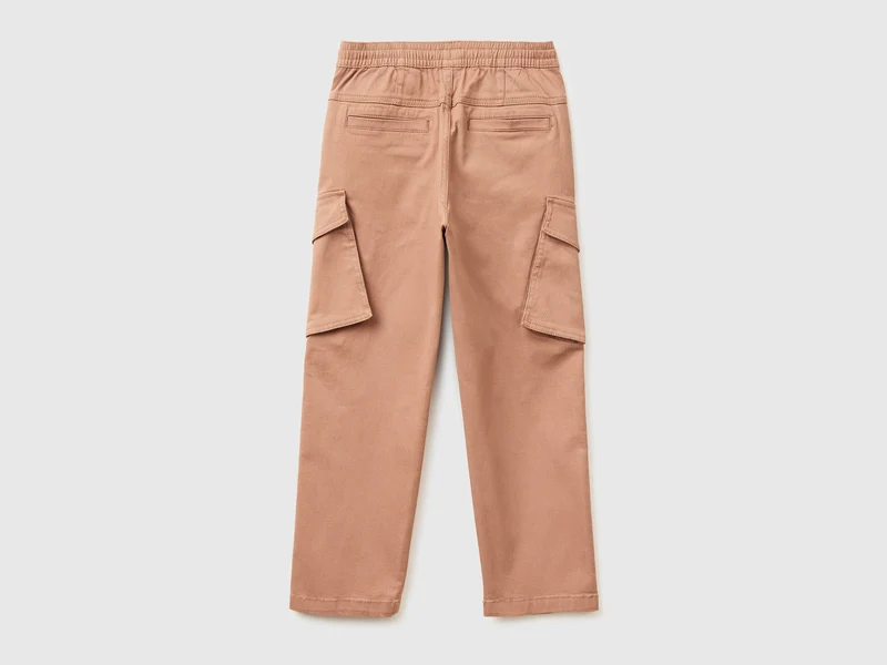 Cargohosen aus Stretch-Baumwolle