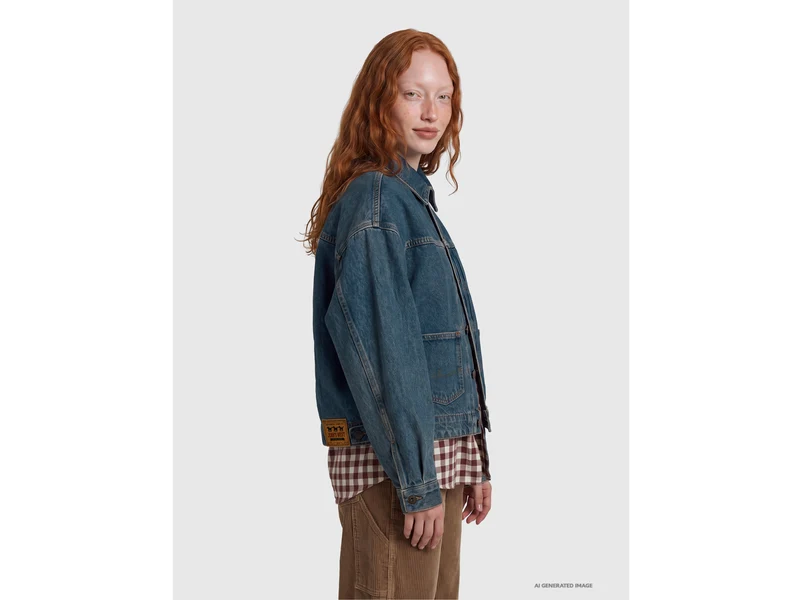 Vintage-Jeansjacke