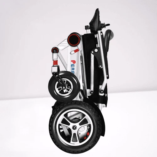 Foldable Electric Wheelchair - Smart Remote Control Mobility Aid