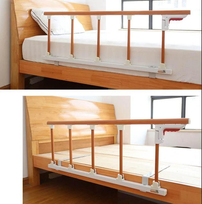 Foldable Bedside Handrail - Support Rail for Elderly Care
