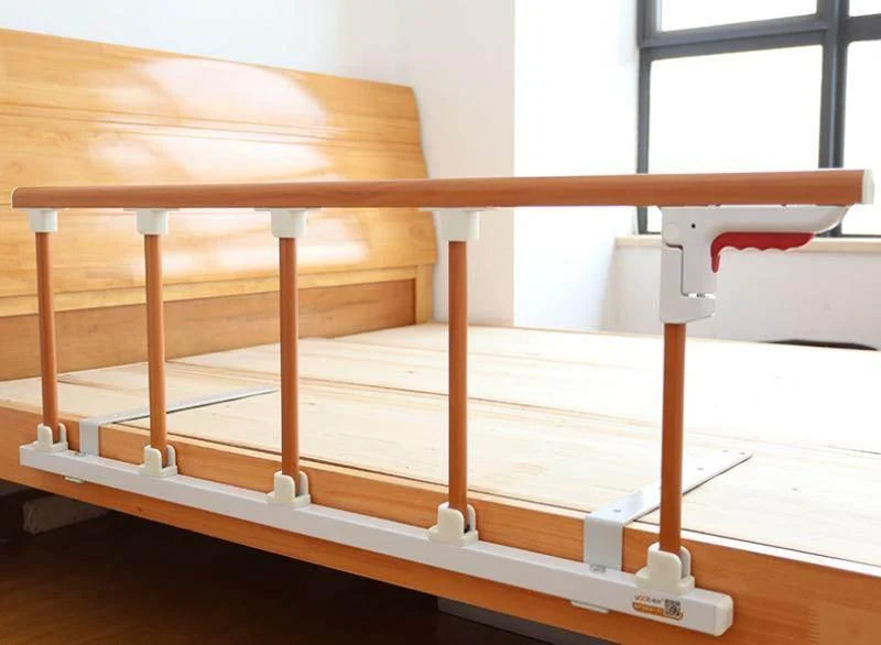 Foldable Bedside Handrail - Support Rail for Elderly Care
