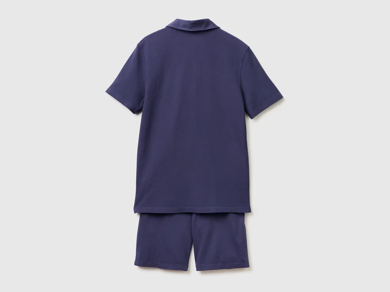 Pyjama mit Poloshirt