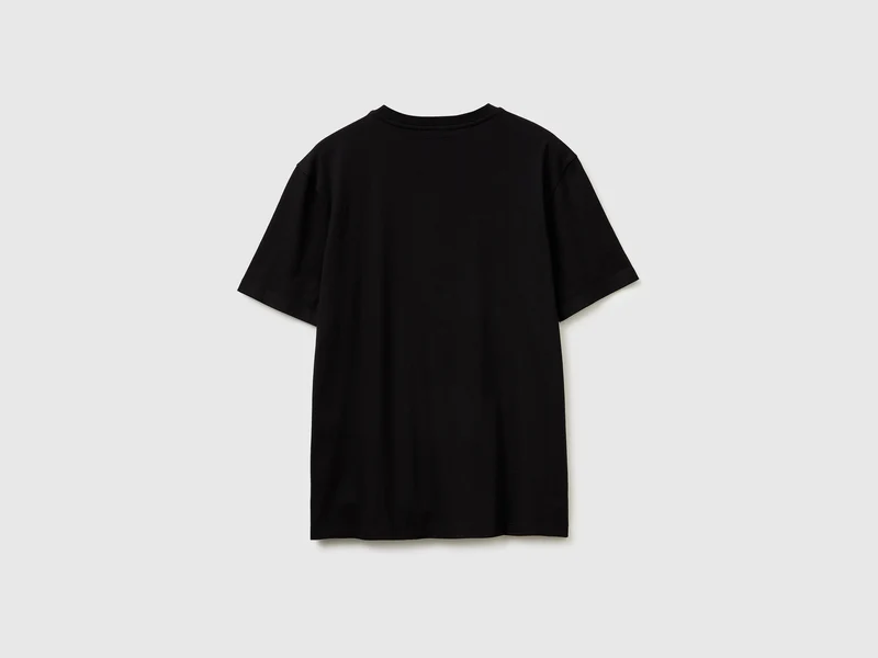 Baumwoll-T-Shirt mit Logo