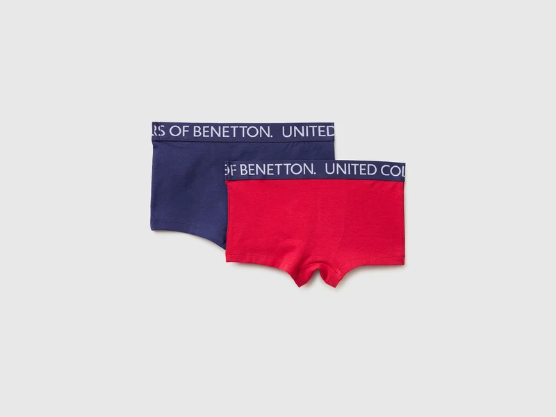 Zwei Boxershorts mit Logo-Gummizug