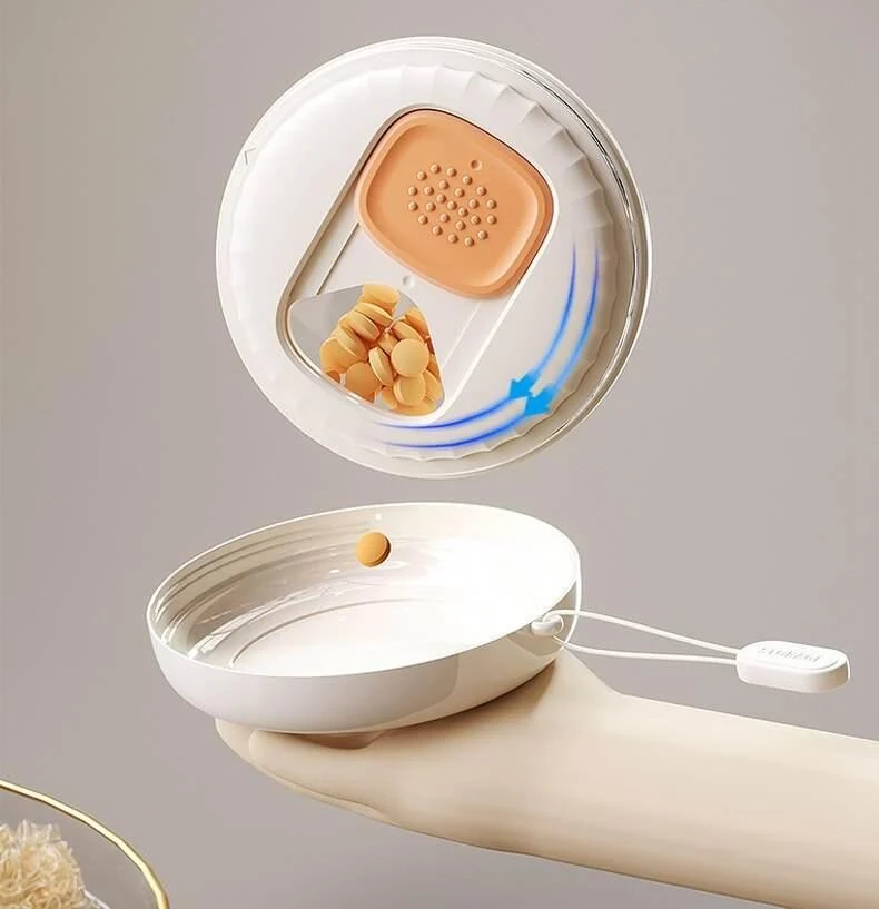Mini Travel Pill Organizer - Sealed Medication Case