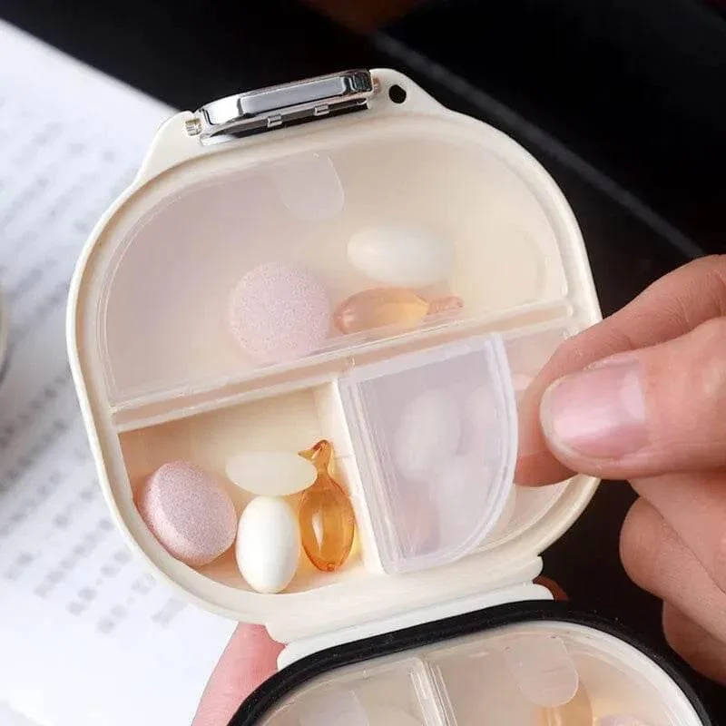 Mini Pill Organizer - Daily Medicine Storage Box