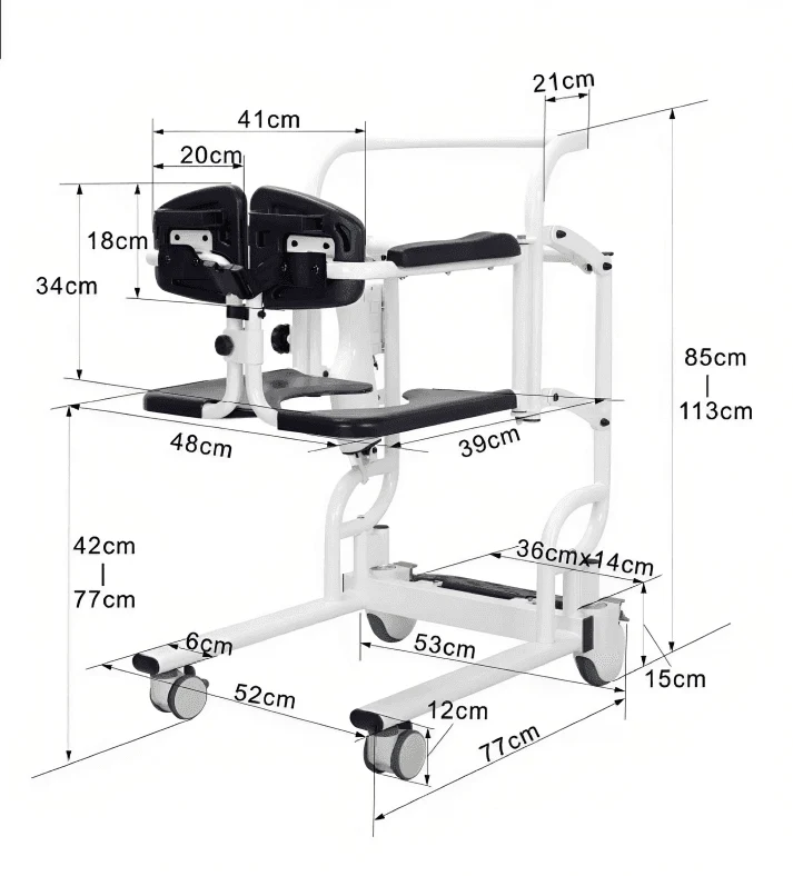 Electric Wheelchair Lift - Automatic Elderly Care Lift