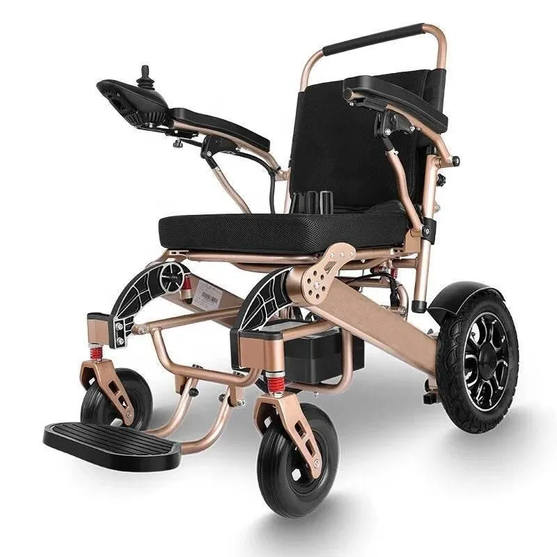 Foldable Electric Wheelchair - Remote Control Mobility Aid