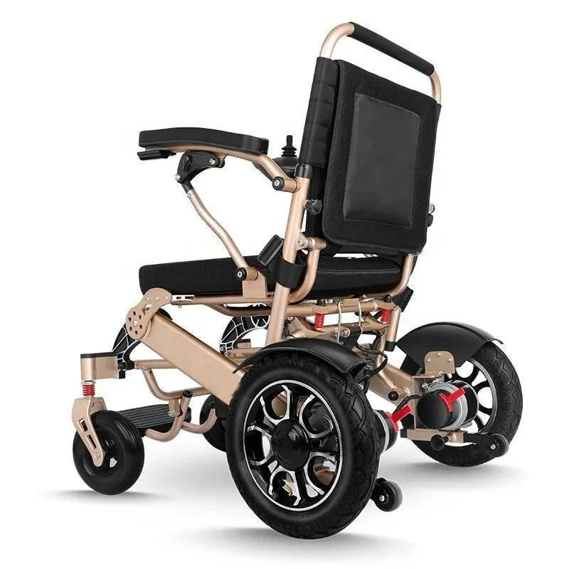 Foldable Electric Wheelchair - Remote Control Mobility Aid