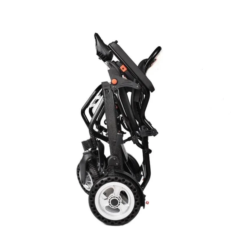 Lightweight Foldable Electric Wheelchair for Seniors - Compact Mobility Aid