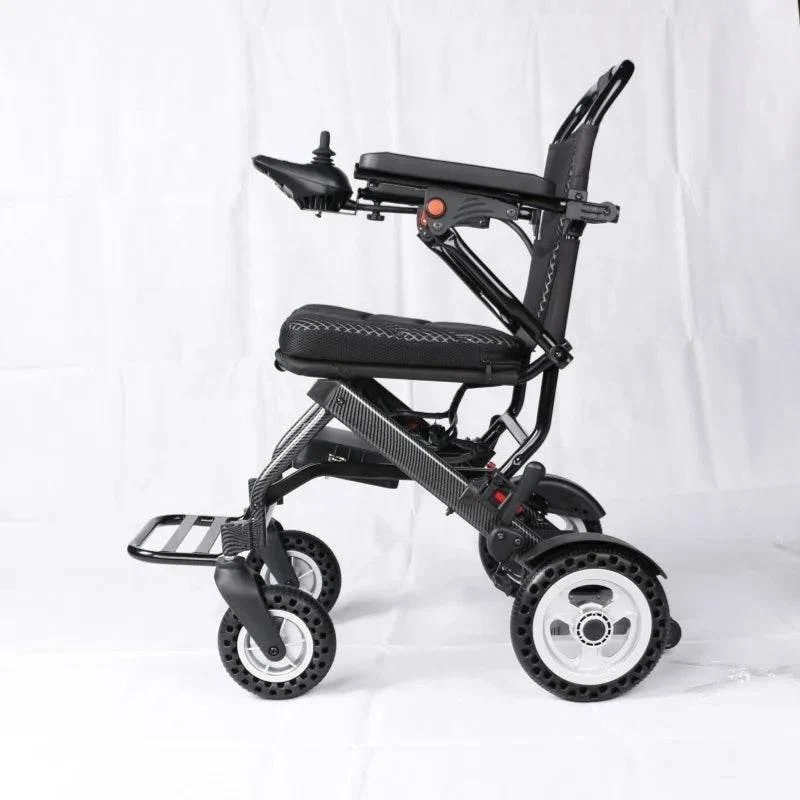 Lightweight Foldable Electric Wheelchair for Seniors - Compact Mobility Aid