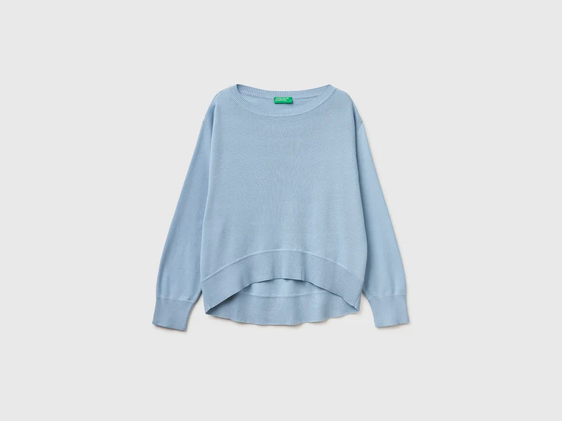 Hochwertiger Oversize-Pullover aus Baumwolle