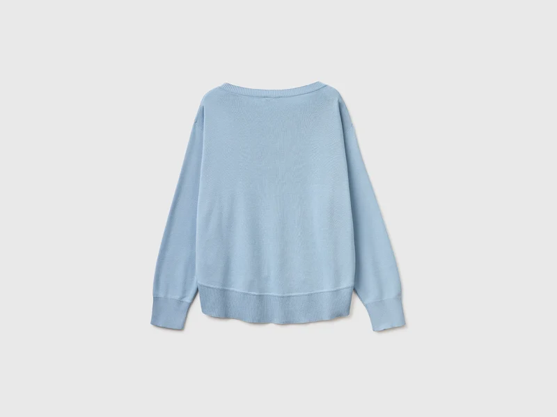 Hochwertiger Oversize-Pullover aus Baumwolle