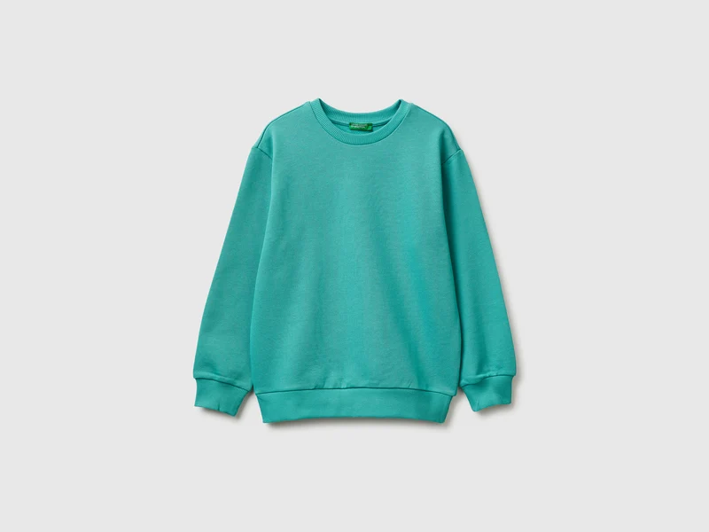 Geschlossenes Sweatshirt mit Aufdruck