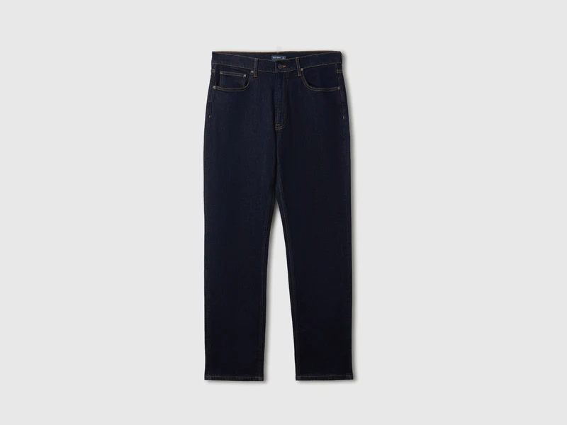 Bootcut-Jeans mit Rinse-Wash-Funktion