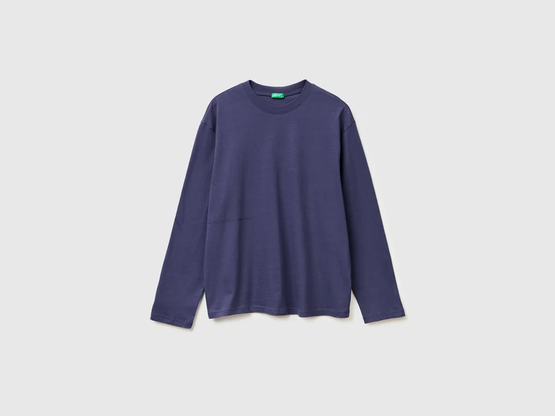 Langärmeliges T-Shirt mit Logo