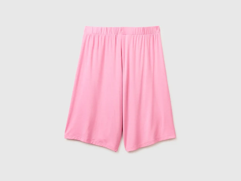 Bermudashorts aus Stretch-Modal