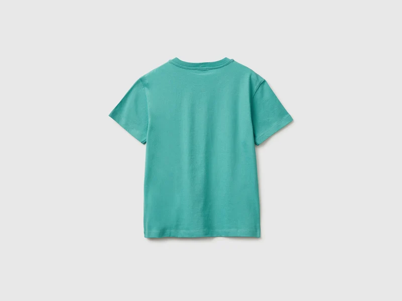 Bedrucktes T-Shirt aus Bio-Baumwolle