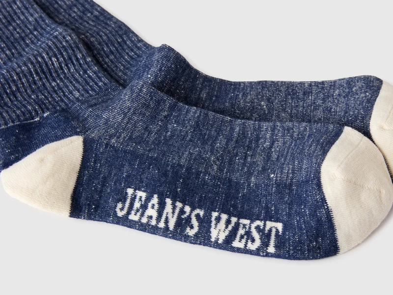 Frotteesocken bis zur Mitte der Wade