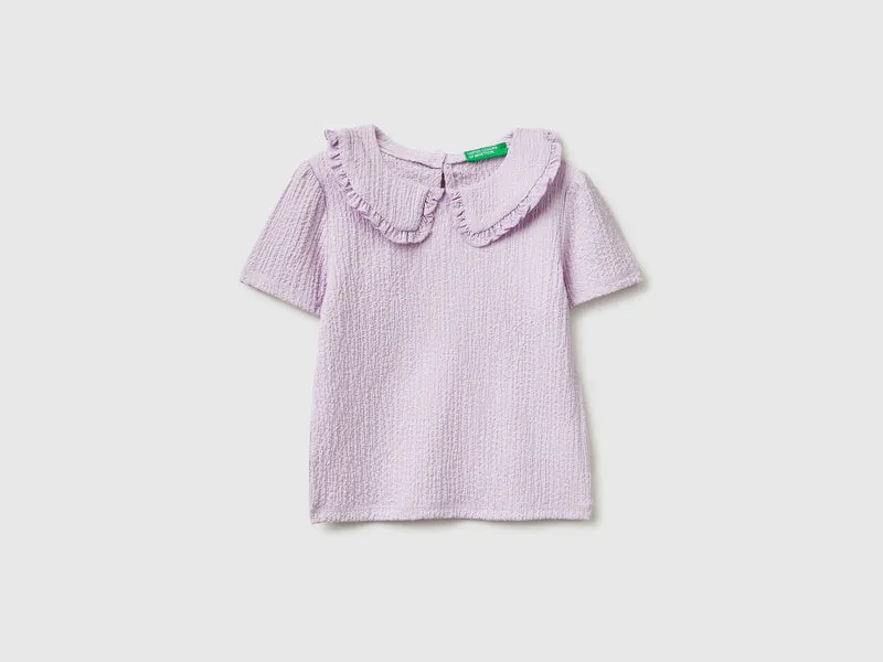 Bluse mit Rüschen