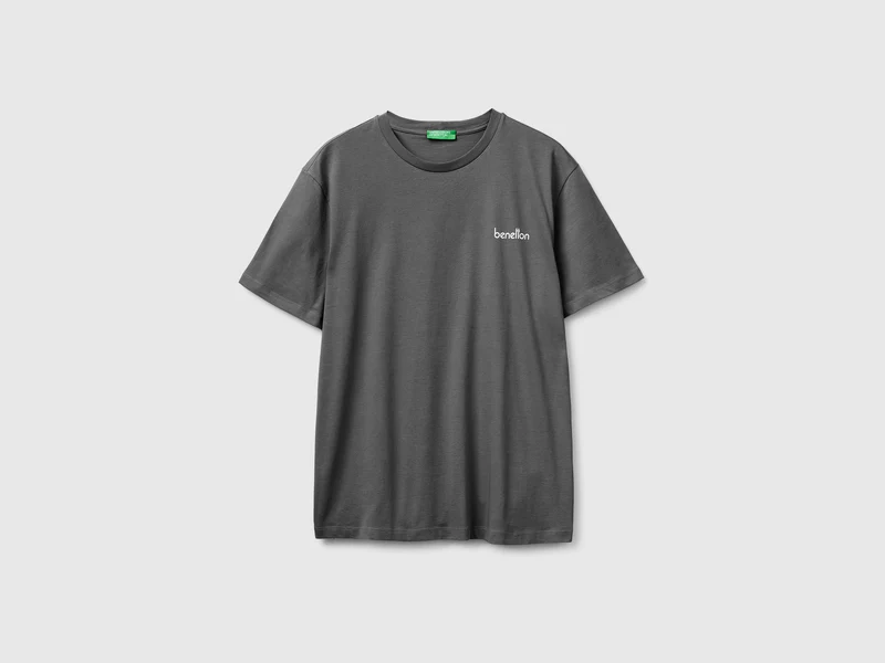 Baumwoll-T-Shirt mit Logo