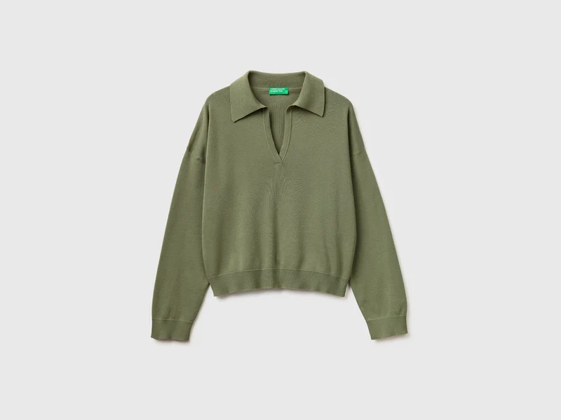 Hochwertiger Baumwoll-Rollkragenpullover