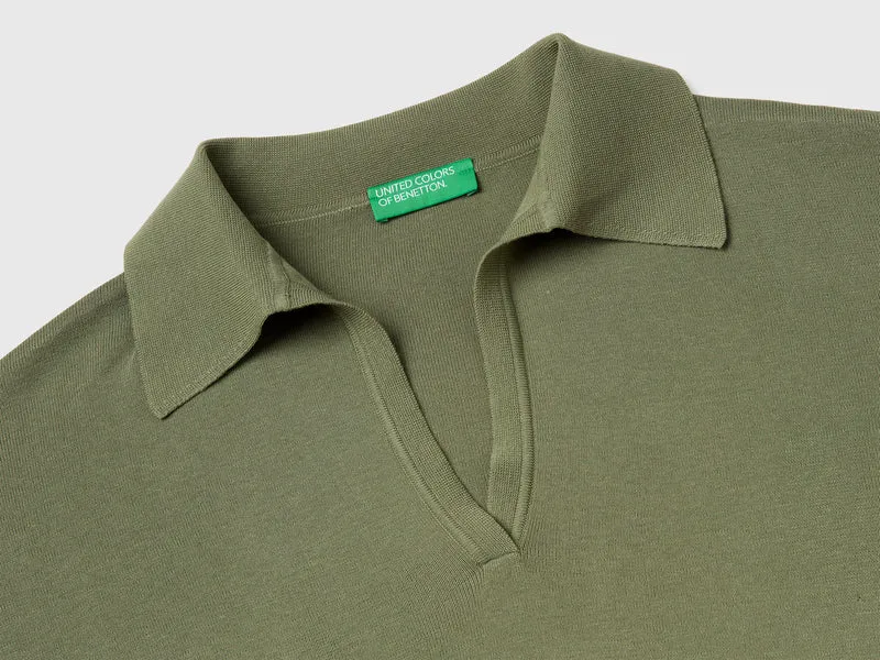 Hochwertiger Baumwoll-Rollkragenpullover