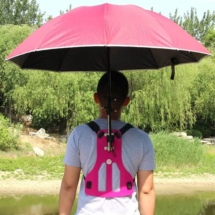 Folding Umbrella with Bracket - Easy Flex Design for Convenience
