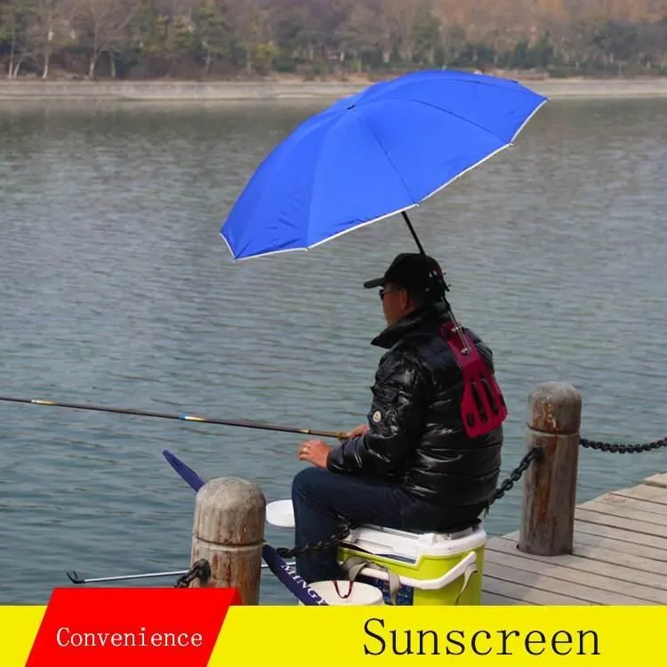 Folding Umbrella with Bracket - Easy Flex Design for Convenience