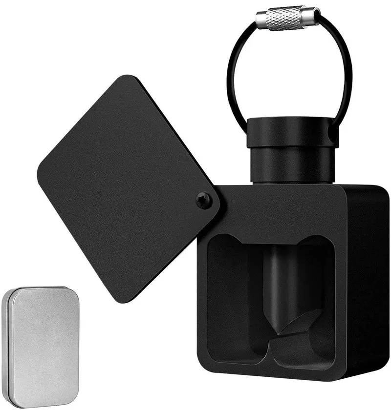 Compact Waterproof Aluminum Pill Separator - Mini Medication Organizer