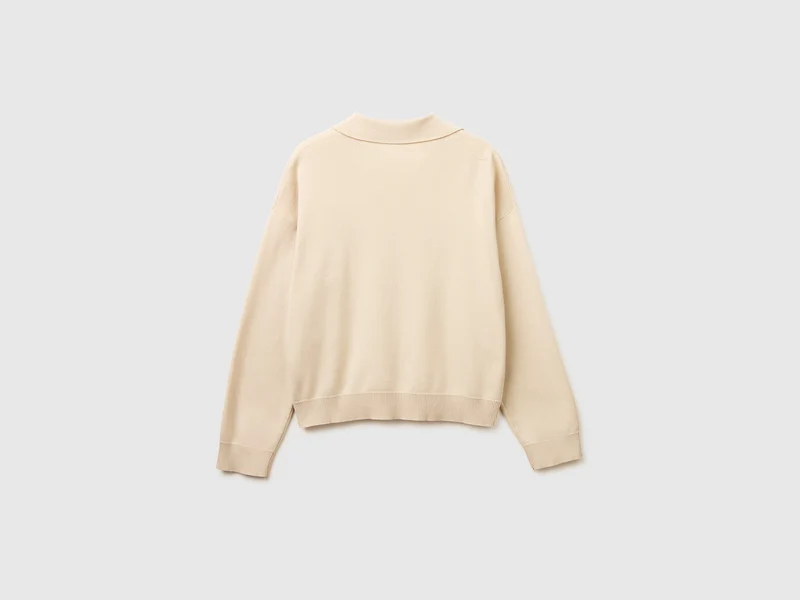 Hochwertiger Baumwoll-Rollkragenpullover