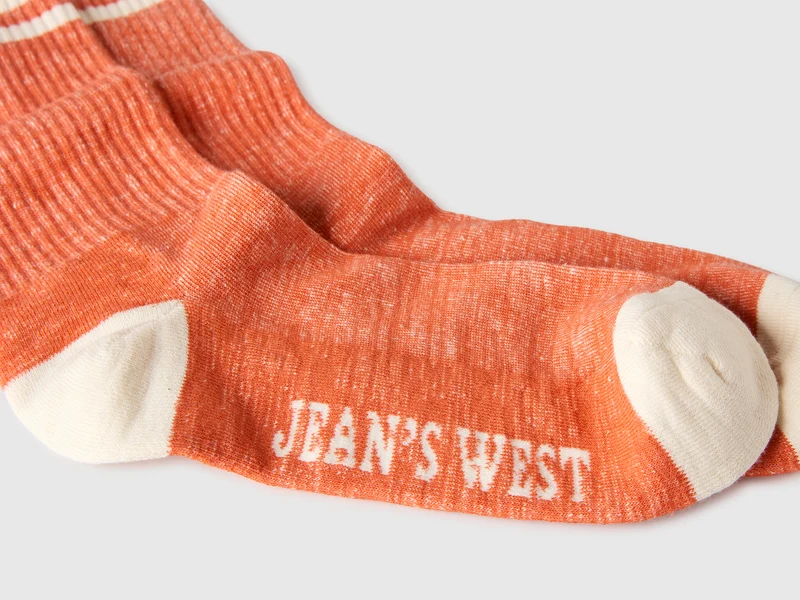 Frotteesocken bis zur Mitte der Wade