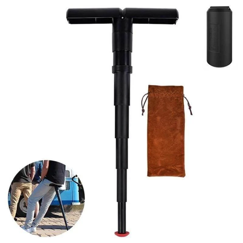 Portable Folding Travel Stool - Telescopic Camping Seat