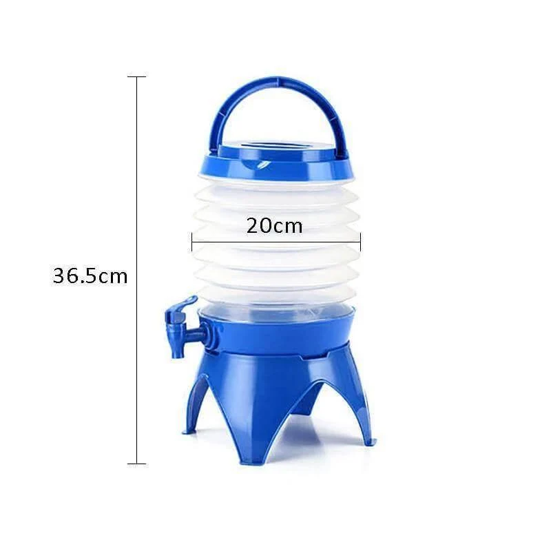 Portable Foldable Water Dispenser - Travel Drink Container